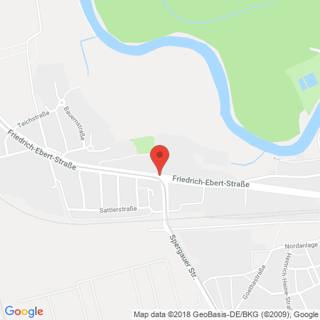 Kartenansicht STAR Tankstelle Leuna