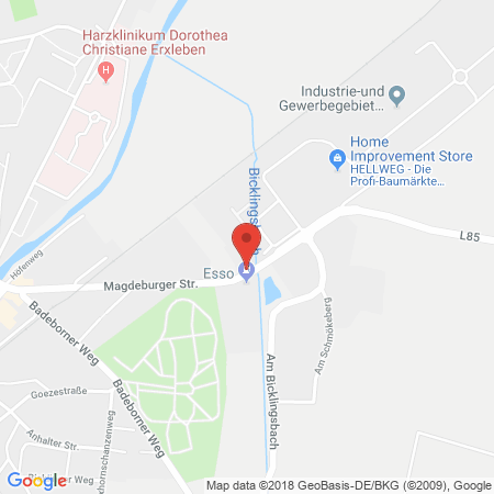 Kartenansicht ESSO Station