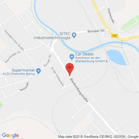 Kartenansicht Pinoil Tankstelle