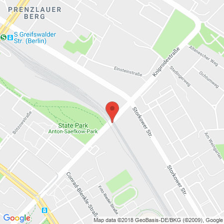 Kartenansicht Sprint Tankstelle