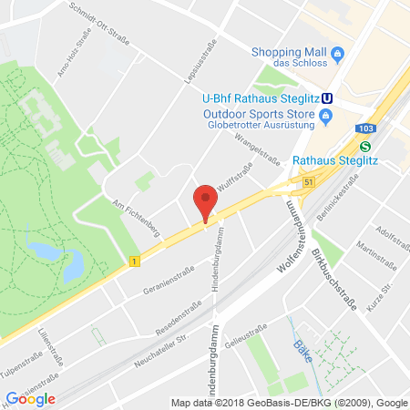 Kartenansicht Aral Tankstelle Thomas Springer