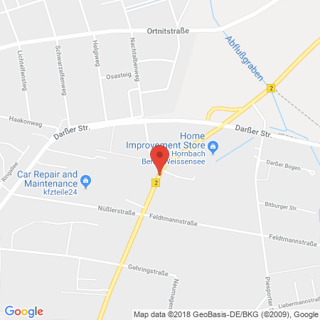 Kartenansicht HEM-Tankstelle