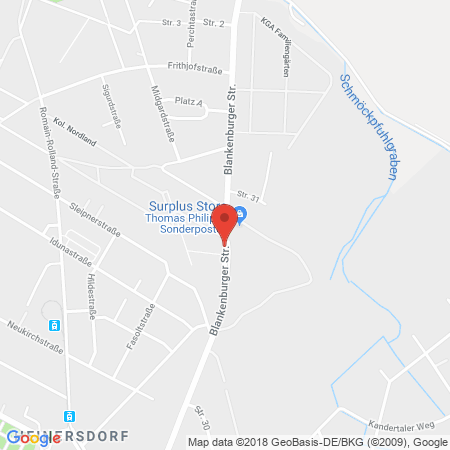 Kartenansicht Sprint Tank GmbH