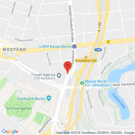 Kartenansicht Aral Tankstelle Detlef Dietrich