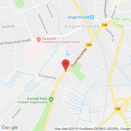 Kartenansicht ESSO-Station