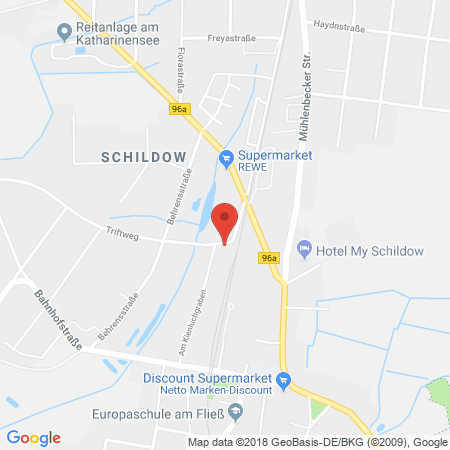 Kartenansicht Autogas Schulzendorf (Automatentankstelle BarMalGas)