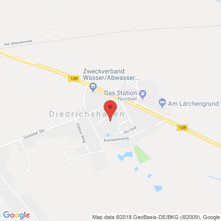 Kartenansicht Sprint Tankstelle