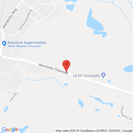 Kartenansicht HEM-Tankstelle