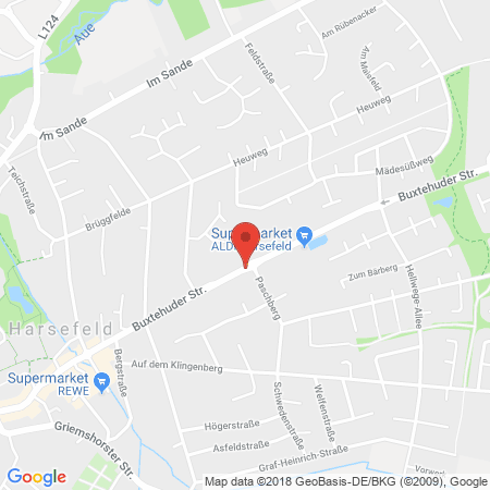 Kartenansicht HEM-Tankstelle