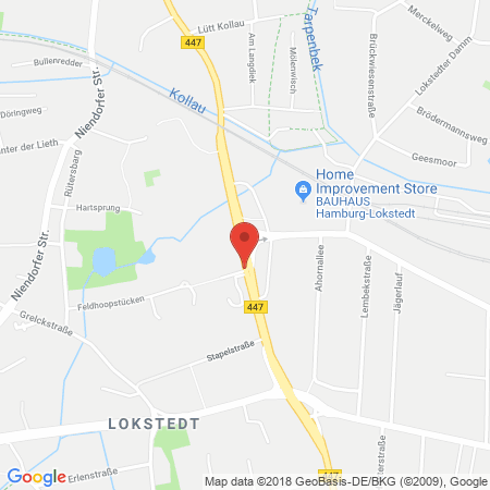 Kartenansicht Shell Station