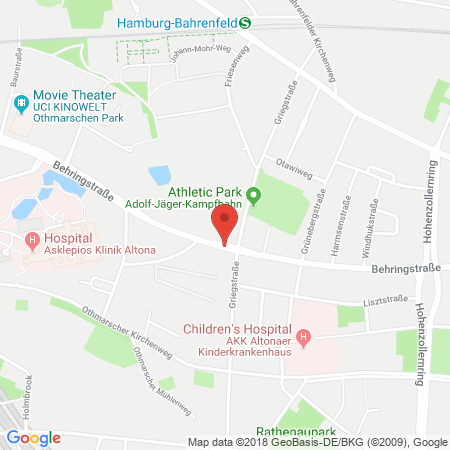 Kartenansicht Shell Station