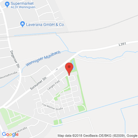 Kartenansicht team mineralöle GmbH & Co. KG