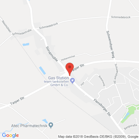 Kartenansicht TEAM Autohof Tankstelle