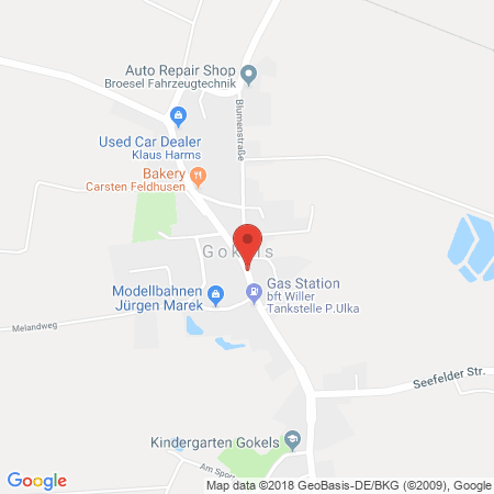 Kartenansicht team mineralöle GmbH & Co.KG