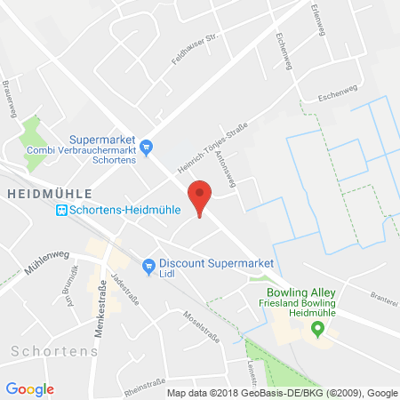 Kartenansicht Aral Tankstelle