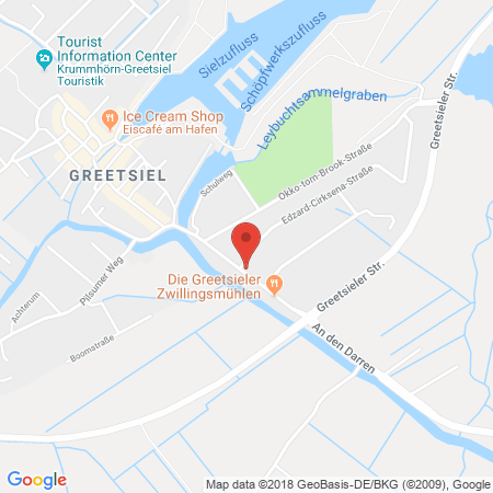 Kartenansicht Freie Tankstelle / Gerhard Poppinga