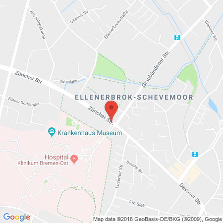 Kartenansicht V-Tankstelle