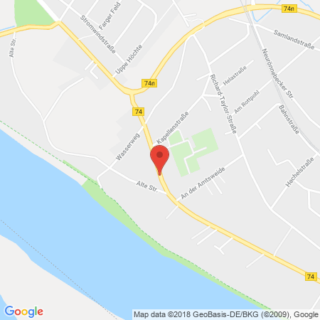 Karte Westfalen-Tankstelle von Loh GmbH & Co. KG