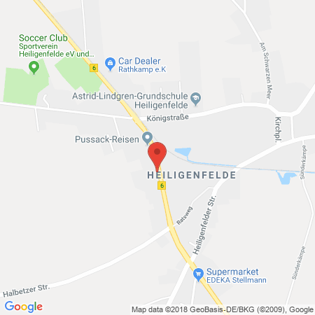 Kartenansicht Raiffeisen-Tankstelle