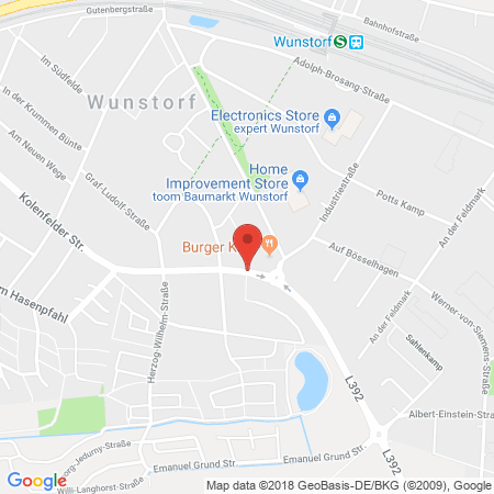 Kartenansicht Tanktreff