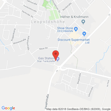 Kartenansicht Star Tankstelle