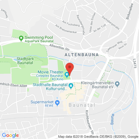 Kartenansicht ARAL Station Marcus Hesse