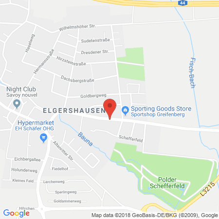 Kartenansicht ESSO-Station Scherb OHG