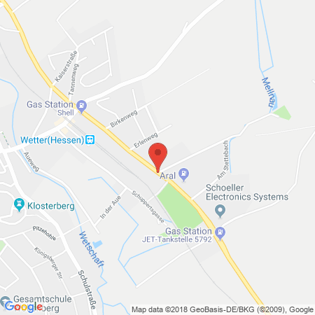 Kartenansicht SB Waschplätze