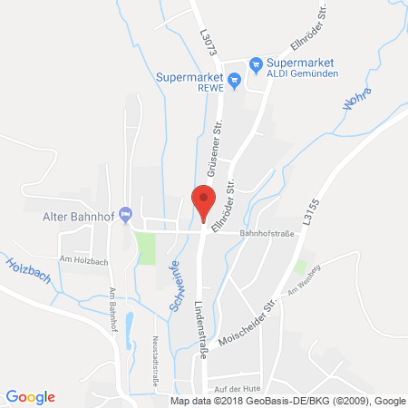 Kartenansicht Avia Servicestation