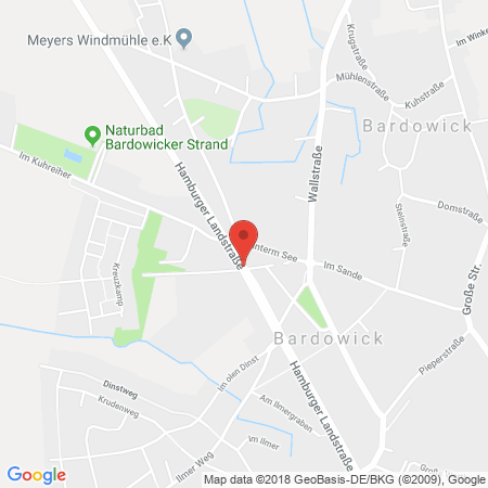 Kartenansicht Westfalen-Autogas Freie Tankstelle Reifen-Salewski