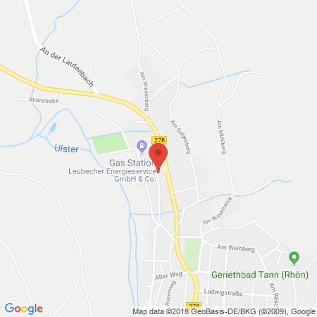 Kartenansicht bft Tankstelle