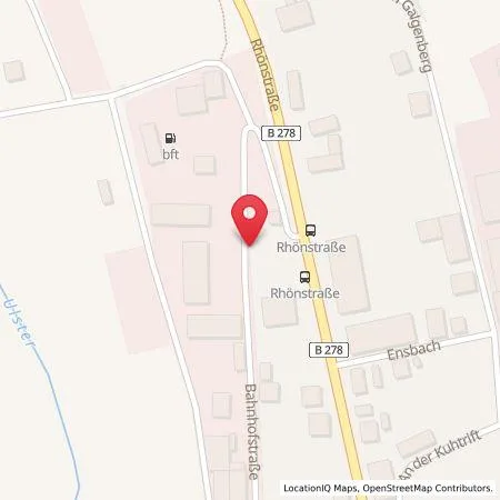 Karte bft Tankstelle