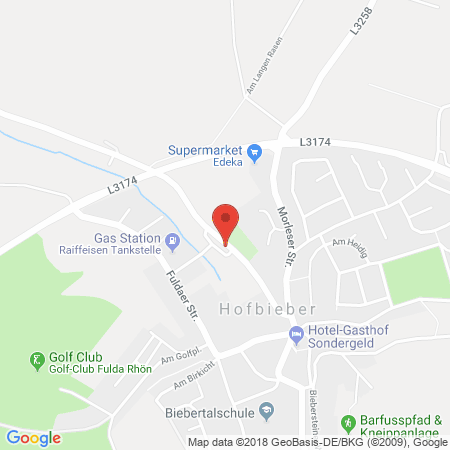 Kartenansicht RB-Tankstelle