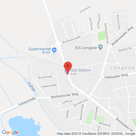 Kartenansicht Aral Tankstelle