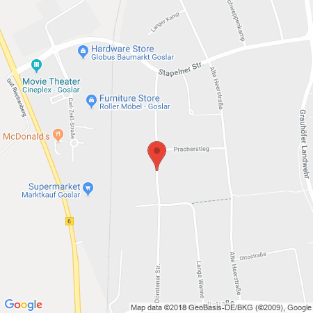 Kartenansicht Georg Piening Mineralölhandel und Energieservice Seesen GmbH & Co. KG