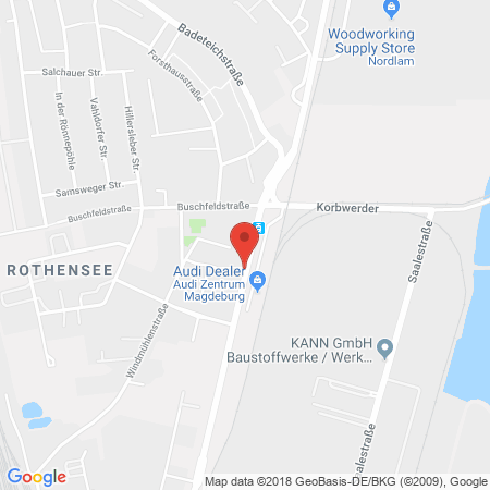 Kartenansicht HEM-Tankstelle