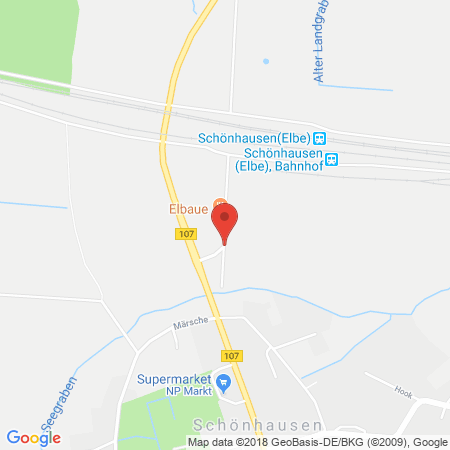 Kartenansicht Sprint Tankstelle