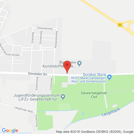 Kartenansicht LEO Tankstelle