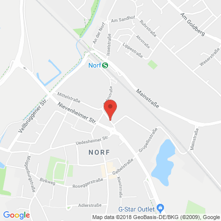 Kartenansicht ARAL Station