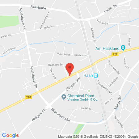 Kartenansicht TOTAL Station Vedder