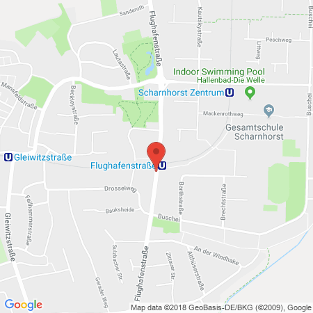 Kartenansicht Aral Tankstelle