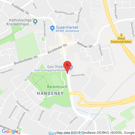 Kartenansicht Aral Tankstelle