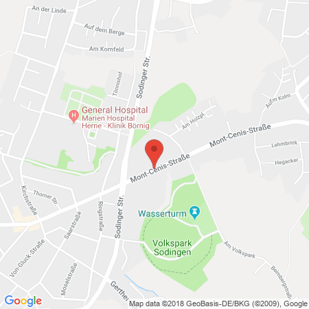 Kartenansicht Auto Becker e. K. (Automatentankstelle)