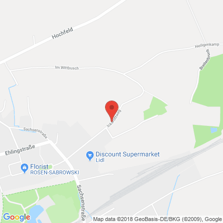 Kartenansicht G. Mühlenbrock (Automatentankstelle)