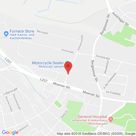 Kartenansicht DETA Tank-u. Waschstraßen GmbH am FEGRO Großmarkt