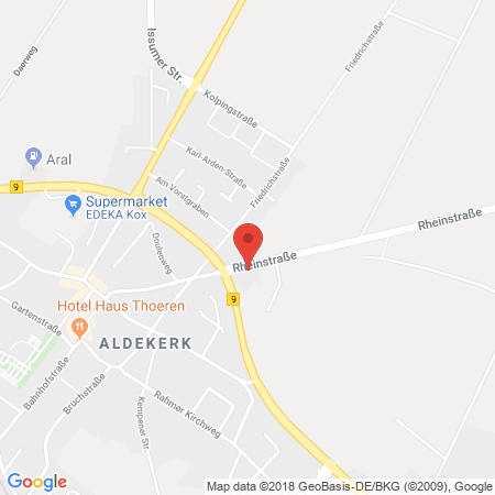 Kartenansicht Freie Tankstelle