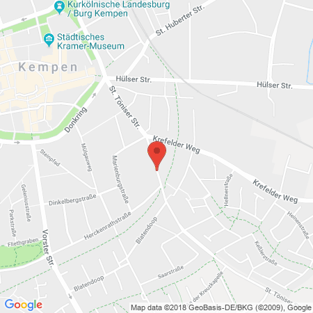 Kartenansicht Hetzel Tank GbR