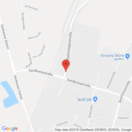 Kartenansicht Krimphoff & Schulte Mineralöl-Service und Logistik GmbH