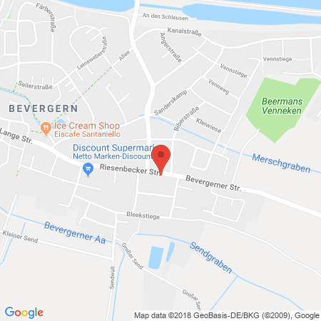 Kartenansicht Westfalen-Tankstelle Helmig & Hallmeier