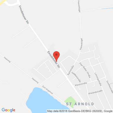 Kartenansicht Q1 Tankstelle Hesping GmbH